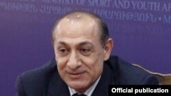 Министр спорта и по делам молодежи Армении Юрий Варданян