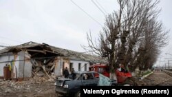 После одного из российских обстрелов (архивное фото)