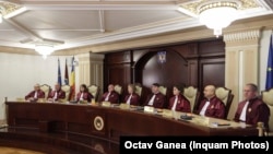 Judecătorii Curții Constituționale din România.