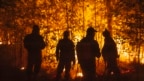 Лесной пожар рядом с селом Кюерелях Горного улуса Якутии, 7 августа 2021 года
