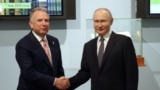 Спецпосланник на Близькому Сході Стів Віткофф (л) та російський керманич Володимир Путін