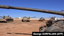 Tanke të ushtrisë siriane