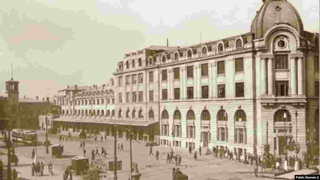 Gara de Nord, imagine din prima parte a secolului 20