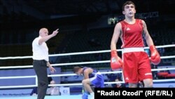 Tajikistan, Dushanbe city, Shavkatjon Rahimov, tajik boxing representative,23November2016