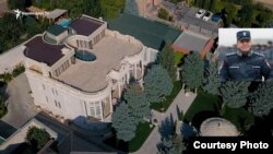 Armenia - A mansion in Yerevan believed to belong to the family of Vladimir Gasparian, a former chief of the Armenian police.