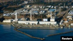 An aerial view of Tokyo Electric Power's tsunami-crippled Fukushima Daiichi nuclear power plant in Fukushima Prefecture in March, two years after the catastrophic tsunami and nuclear accident.