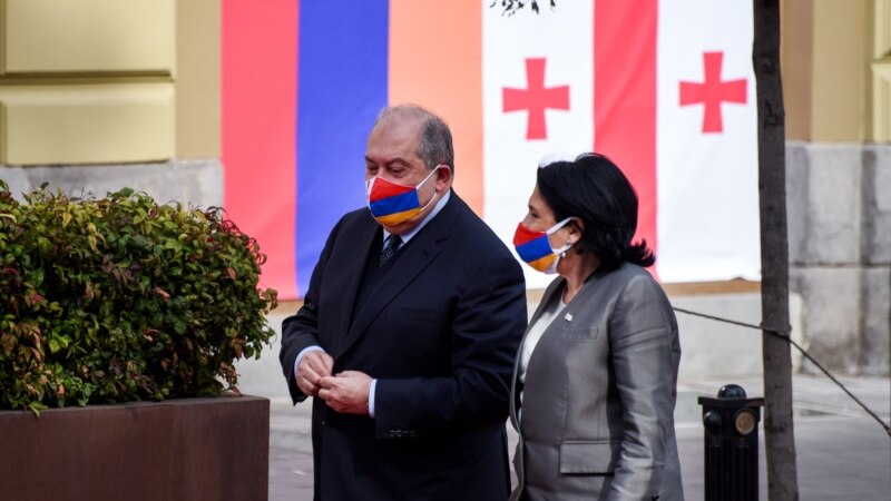 Президенты Грузии и Армении обсудили вопросы регионального сотрудничества на Кавказе