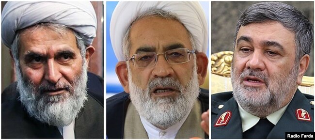 سه عضو شورای امنیت کشور که در سرکوب میدانی معترضان نقش دارند