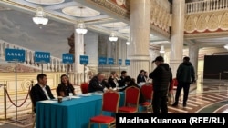 Голосование в Астане в день выборов в Курултай. 23 августа 2026 года