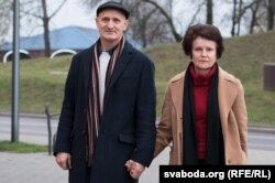 Юзаф Нямера з жонкай Маргарытай