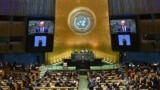 US - German Chancellor Olaf Scholz speaks during "Summit of the Future" on the sidelines of the UN General Assembly at the United Nations Headquarters in New York, September 22, 2024