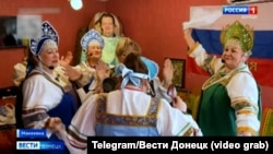 Репетиція фольклорного ансамблю з окупованої Макіївки