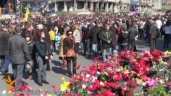 В Киеве вспоминают погибших на Евромайдане