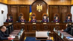 Imagine de arhivă de la o ședință a Curții Constituționale 