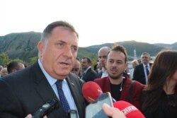 Bosnian Serb leader Milorad Dodik (file photo)