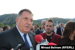 Bosnian Serb leader Milorad Dodik (file photo)