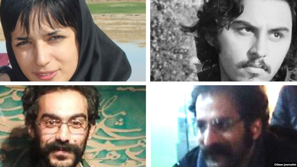 گزارش‌ها حاکی از آزادی لیلا حسین‌زاده در روز سه‌شنبه است. تصویر سه دانشجوی بازداشتی. بالا: سهیل آقازاده. پایین از سمت چپ:‌ سینا درویش و احسان محمدی
