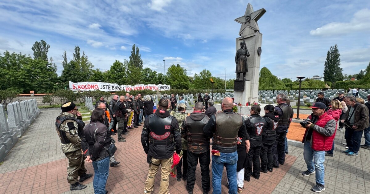 "ღამის მგლების" ევროპელ მომხრეებს პრაღაში აქციით დახვდნენ