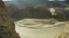 The Indus river in Pakistan's northern mountains.