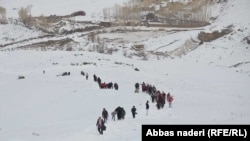 دومین جشنواره ورزش‌های زمستانی در بامیان برگزار شد 