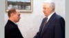Глава ФСБ Владимир Путин и президент России Борис Ельцин, 1998 год