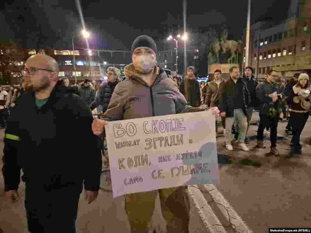 Скопје е втор на листата на најзагадени градови, а не се презема ништо, потенцираа учесниците во маршот.