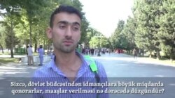 Sizcə, dövlət idmançılara maaş verməlidirmi? [video-sorğu]