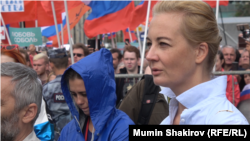 Супруга Алексея Навального Юлия