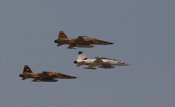 Avionët luftarakë iranianë.