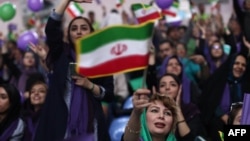 Women constituted a large part of Hassan Rouhani's support during the May 2017 presidential presidential campaign.