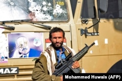Повстанец-хусит, участвовавший в атаке и убийстве Али Абдаллы Салеха. 4 декабря 2017 года