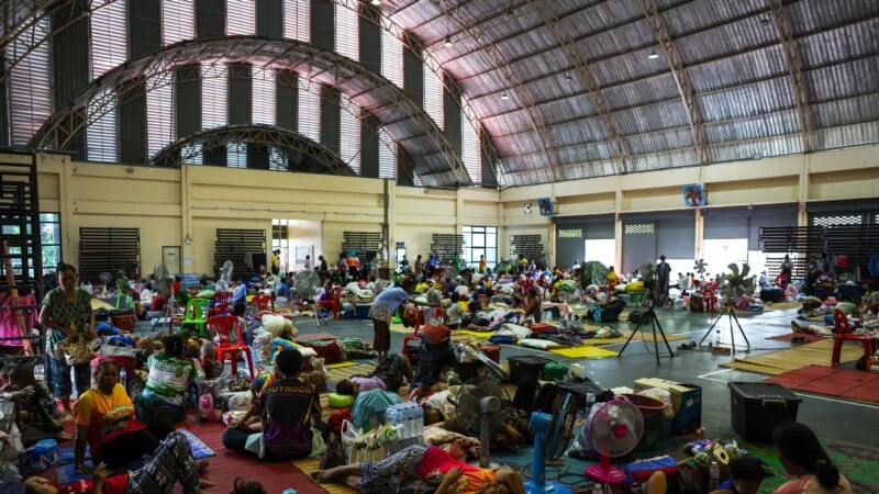 Tajska: Več kot 100.000 civilistov pobegnilo zaradi spopadov s Kambodžo