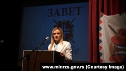 Ministarka za rad, zapošljavanje, boračka i socijalna pitanja Milica Đurđević Stamenkovski