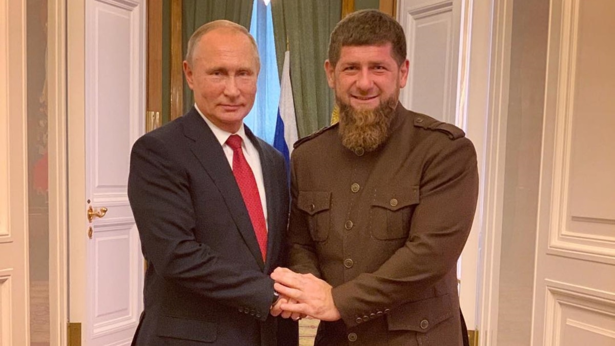Кадыров И Путин Фото
