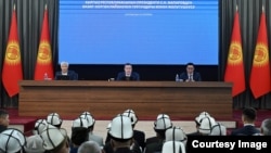 Садыр Жапаровдун Базар-Коргон районунун тургундары менен жолугушуусу. 22-октябрь, 2026-жыл.