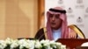 Saudi Arabia's Minister of State for Foreign Affairs Adel bin Ahmed Al-Jubeir speaks during a news conference with Russia's Foreign Minister Sergei Lavrov (not pictured) in Riyadh, Saudi Arabia March 4, 2019. REUTERS/Faisal Al Nasser