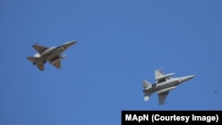 Румунські літаки F-16 Fighting Falcon
