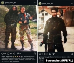 Slike sa fronta u Bosni, u društvu Slavka Aleksića (Instagram post is 2022. godine)