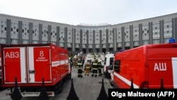 Incendiul a avut loc la Spitalul Sfântul Gheorghe din St. Petersburg, 12 mai 2020