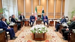 دیدار هیئت ایرانی با شهباز شریف پیش از شروع رسمی مذاکرات