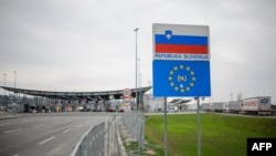 Granica Slovenije i Hrvatske u Obrežju