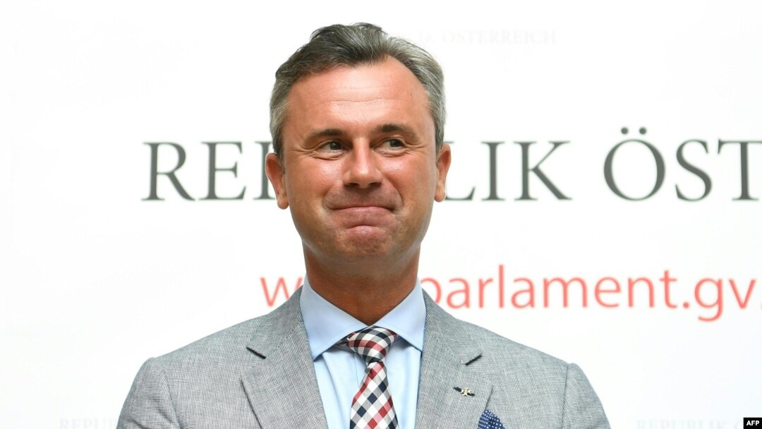 Strah od promene politike Austrije: Kandidat ekstremne desnice Norbert Hofer