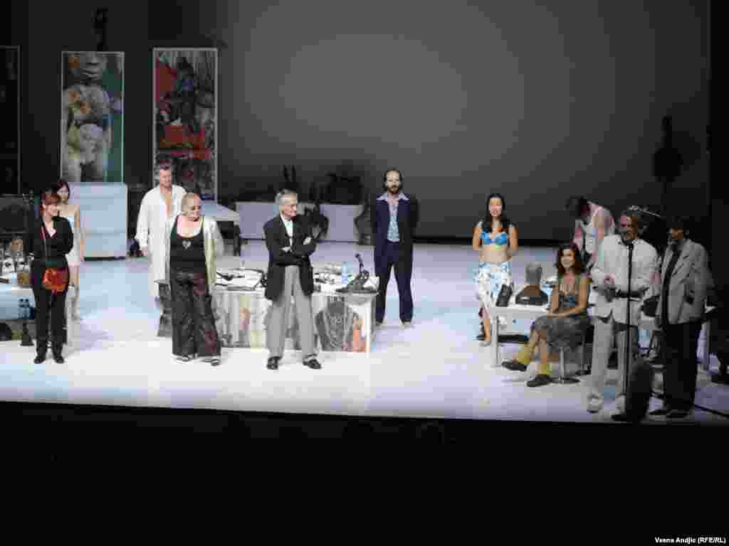 U Jugoslovenskom dramskom pozorištu u Beogradu počeo je 44. Beogradski internacionalni teatarski festival - Bitef, koji je zvanično otvorio belgijski reditelj, pisac i scenograf Jan Lauers, a potom je izvedena njegova predstava "Izabelina soba",15.09.2010. Foto:Vesna Anđić