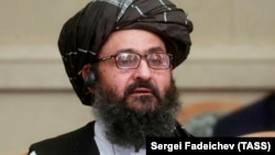 ملا عبدالغنی برادر، رئیس دفتر سیاسی گروه طالبان افغانستان، در دوحه پایتخت قطر است