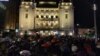 Protest pred zgradom Narodnog pozorišta, Beograd, Srbija, 3. oktobar 2025. 