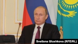 Президент России Владимир Путин. Астана, 15 октября 2015 года.