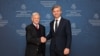 Прадстаўнік прэзыдэнта ЗША па Беларусі Джон Коўл  і міністар  замежных спраў Літвы Кястуціс Будрыс. Вільня, 14 верасьня 2026