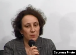 Джемма Пьорцген (скріншот з відео Українського кризового медіацентру)