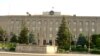 Nagorno-Karabakh - The main government building in Stepanakert, 8Jul2011.