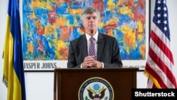 Архівне фото. Тодішній тимчасовий повірений у справах США в Україні Вільям Тейлор. Київ, 25 червня 2019 року 